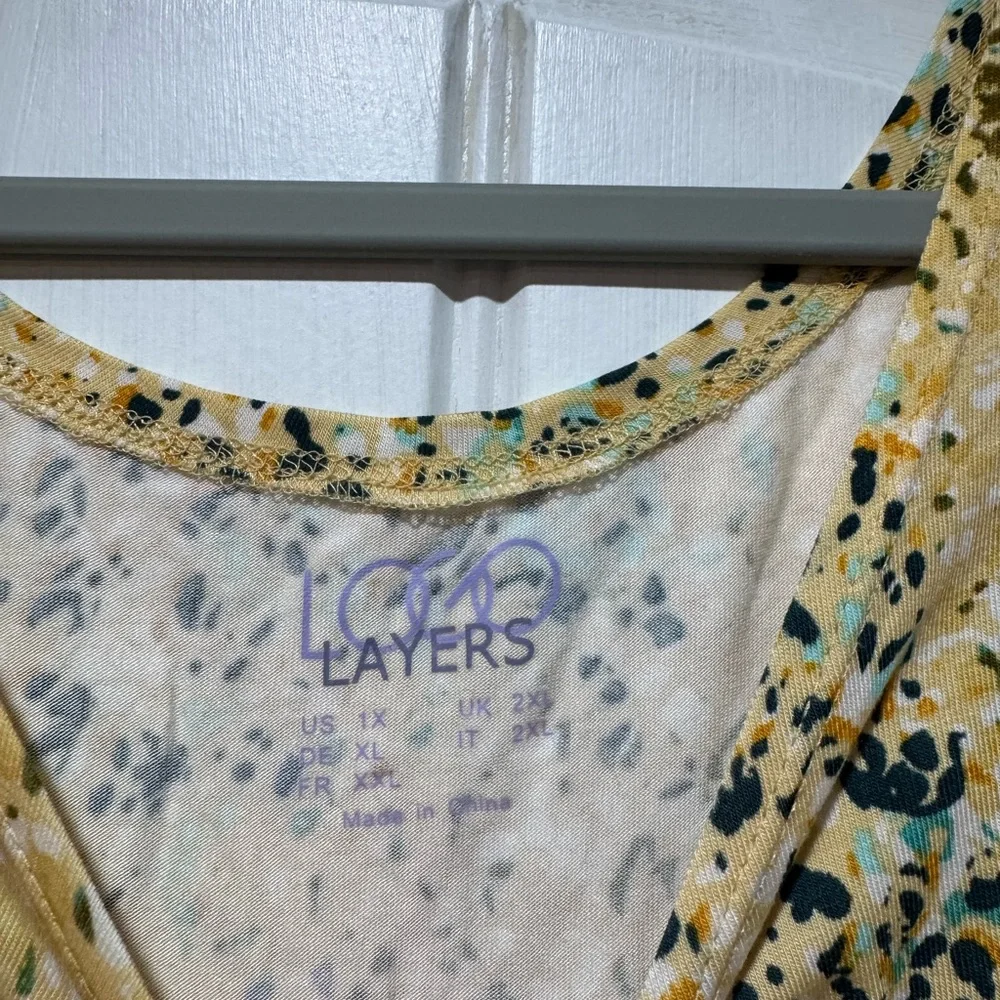 LOGO Layers Ruffle Tank - Picture 3 of 3